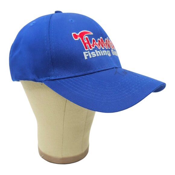 Hammer Fishing Rods Troy Landry Signed? Strapback Cap Swamp People Trucker Hat - Picture 4 of 14